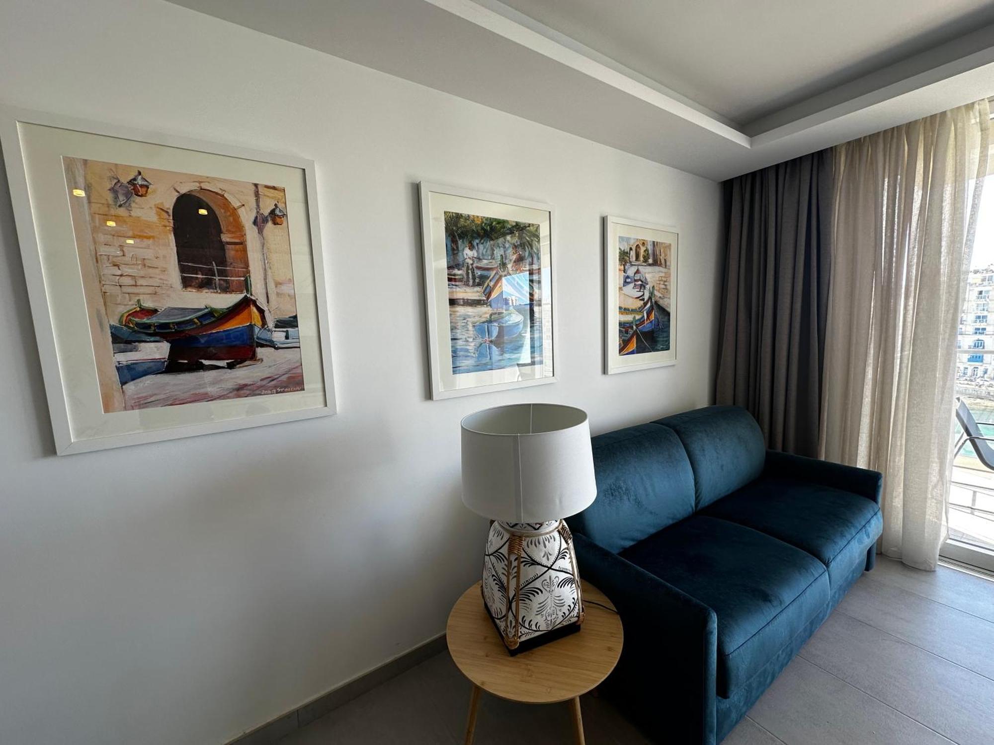 Апартаменты 86 Spinola Bay Сент Джулианс Экстерьер фото